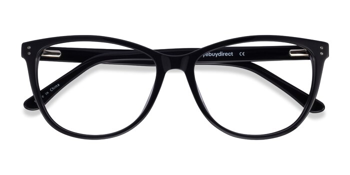 Black Solitaire -  Acetate Eyeglasses