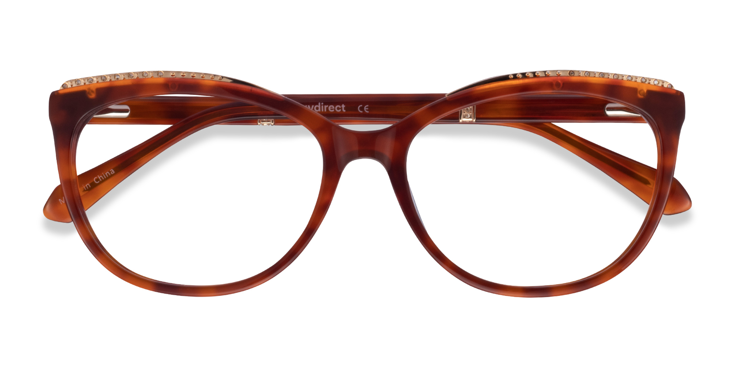 Female s hornAcetate Prescription eyeglasses - Eyebuydirect s Brilliance