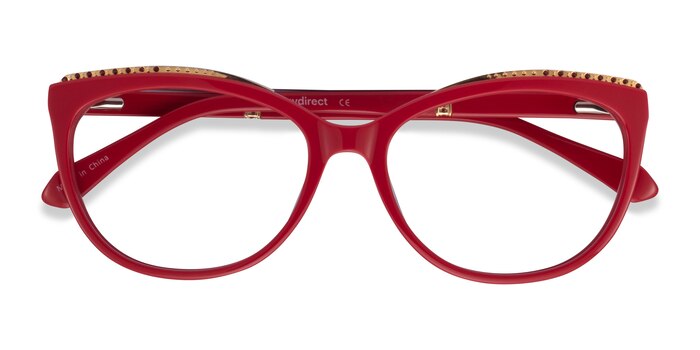 Red Brilliance -  Colorful Acetate Eyeglasses