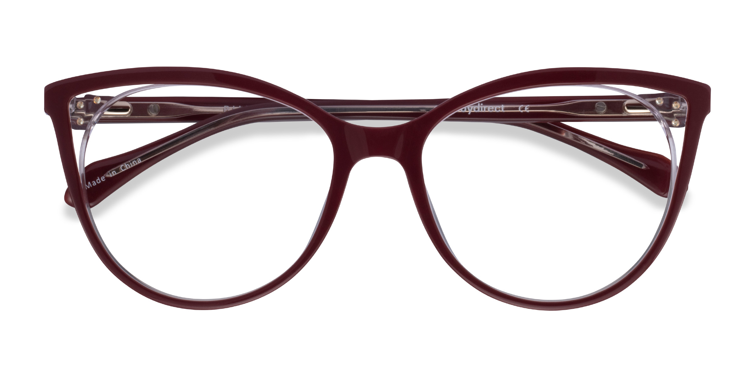 Female s hornAcetate Prescription eyeglasses - Eyebuydirect s Bijou