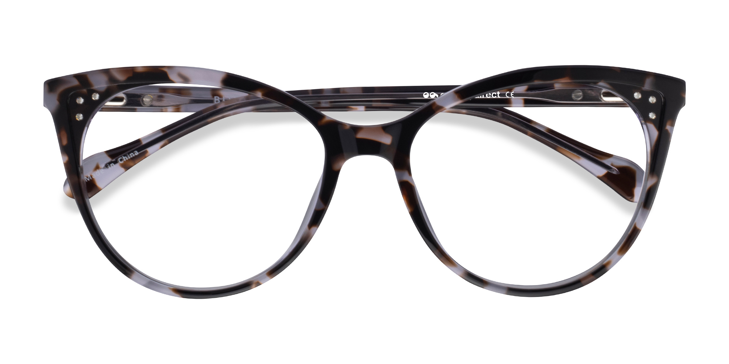 Female s hornAcetate Prescription eyeglasses - Eyebuydirect s Bijou