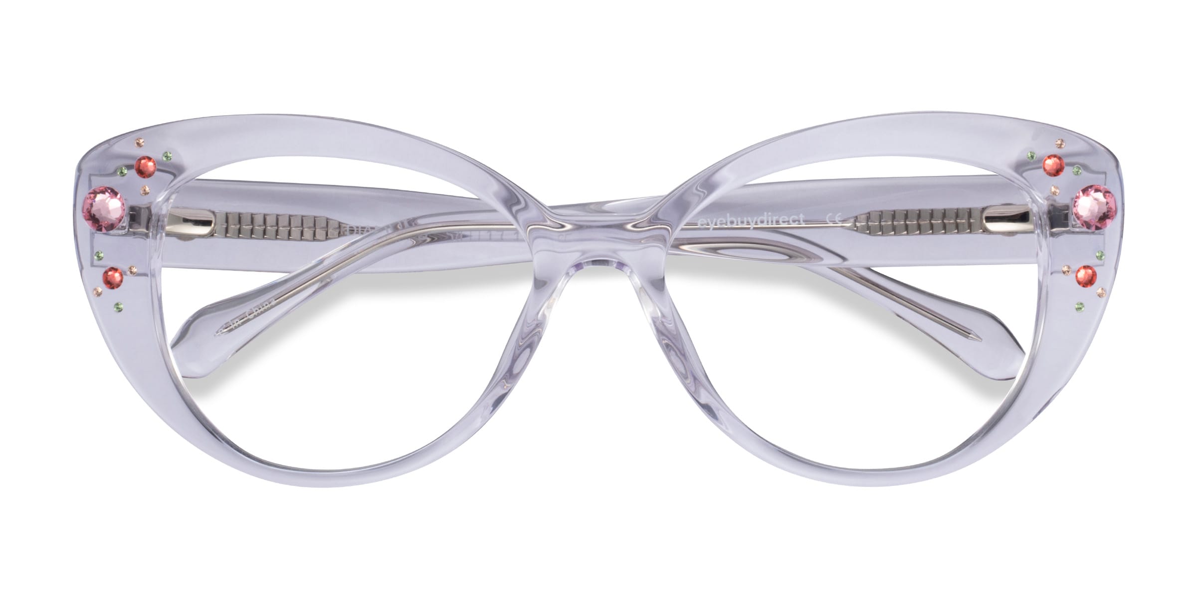 diamond eyeglass frames