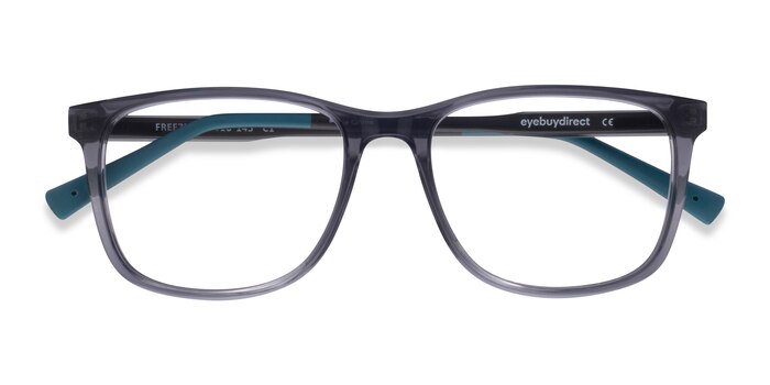 Clear Gray Freeze -  Plastic Eyeglasses