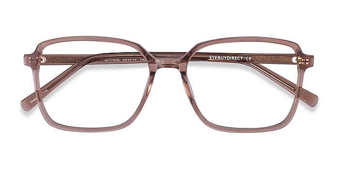 Clear Brown Nonchalance -  Acetate Eyeglasses