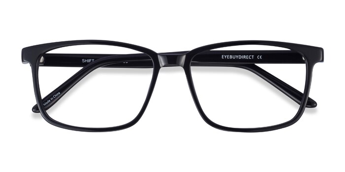 Black Shift -  Acetate Eyeglasses