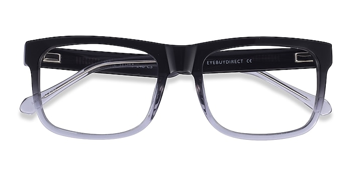 Black Clear Ylem -  Acetate Eyeglasses