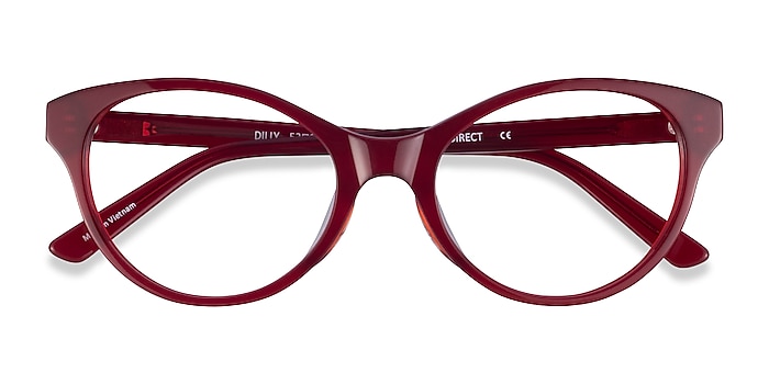 Burgundy Dilly -  Acetate Eyeglasses