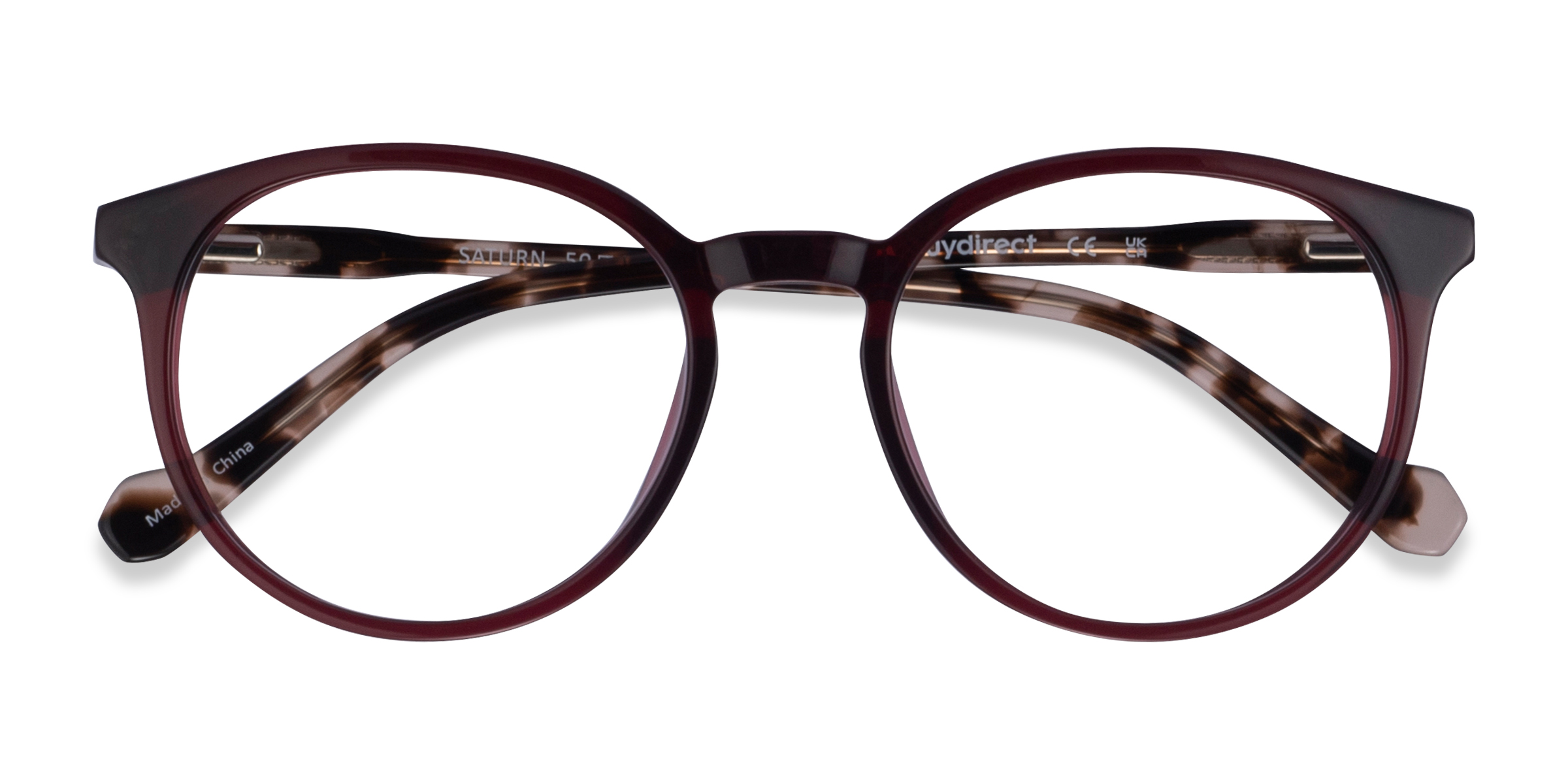 Unisex s roundAcetate Prescription eyeglasses - Eyebuydirect s Saturn