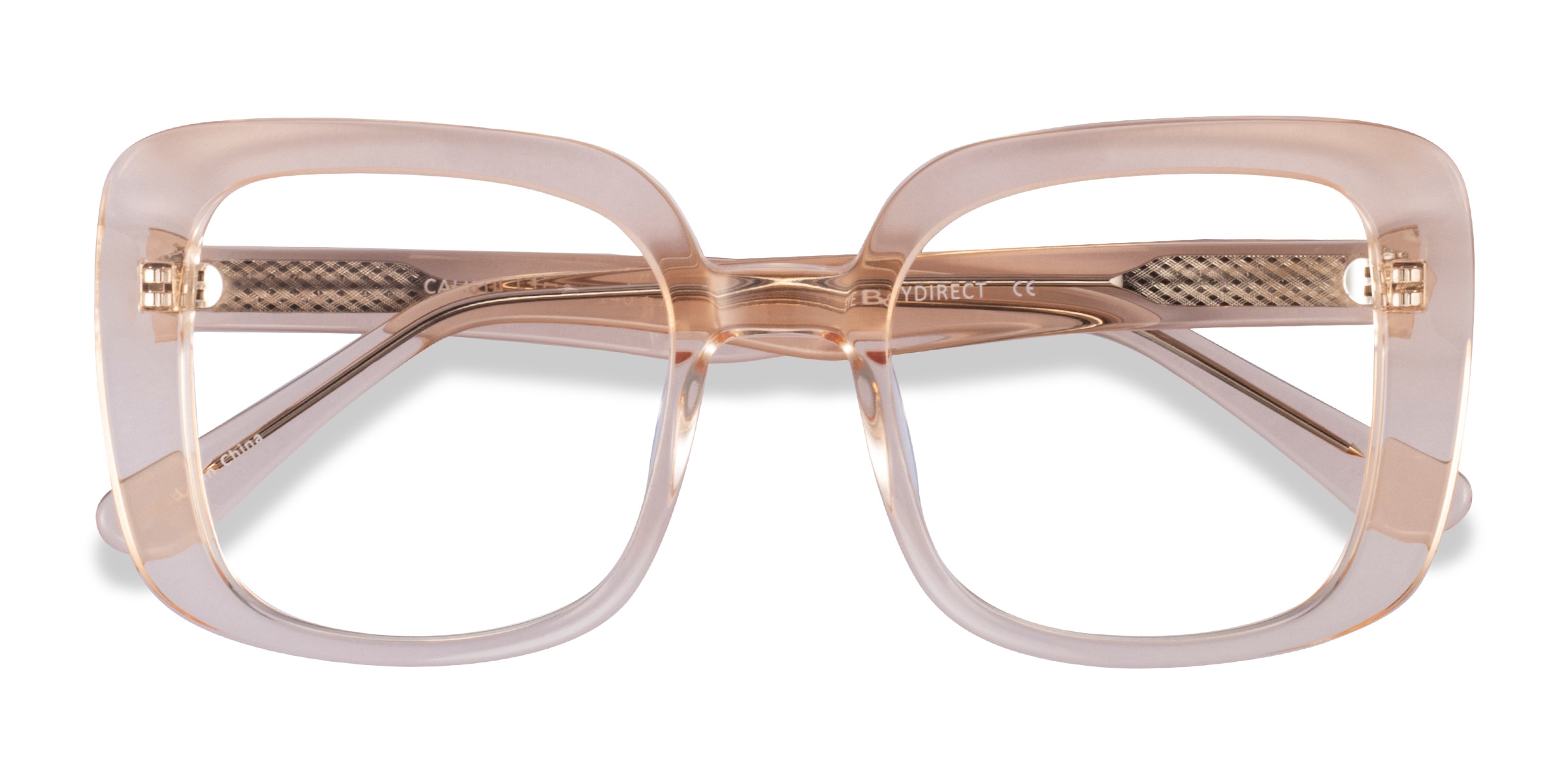 Calista Square Clear Yellow Glasses for Women |