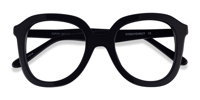 Black Cathy -  Acetate Eyeglasses