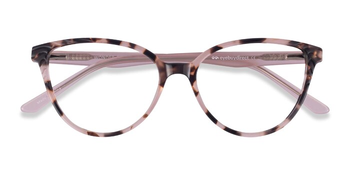 Ivory Tortoise Pink Wonder -  Colorful Acetate Eyeglasses