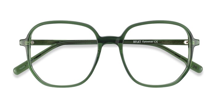 Clear Green Natural -  Fashion Eco Friendly Eyeglasses