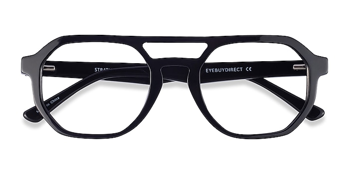 Black Stratum -  Acetate Eyeglasses