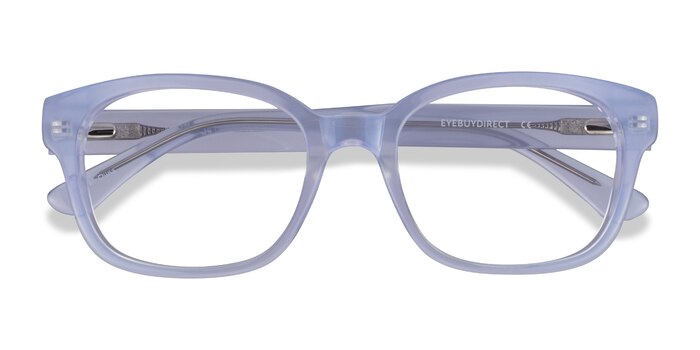 Iridescent Clear Neon -  Acetate Eyeglasses
