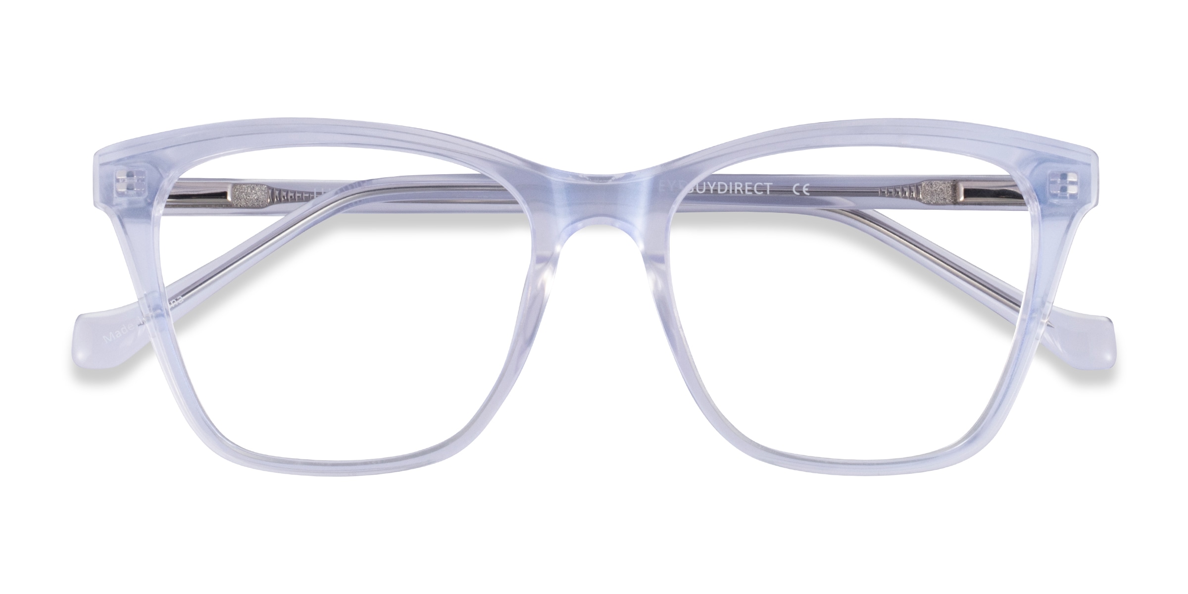 Luminescence Cat Eye Iridescent Clear Glasses for Women |