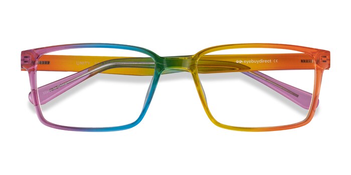 Rainbow Unity -  Plastic Eyeglasses