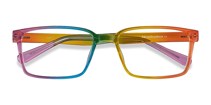 Rainbow Unity -  Plastic Eyeglasses