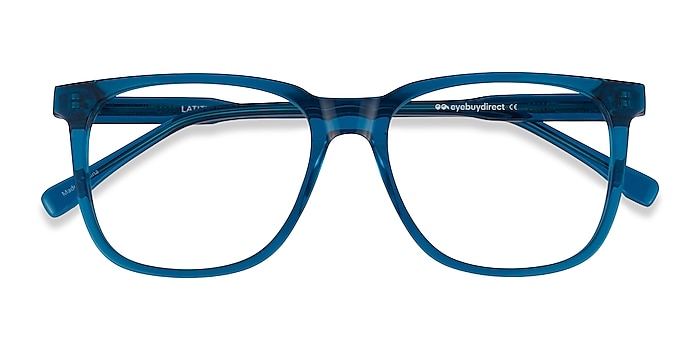 Clear Blue Latitude -  Acetate Eyeglasses