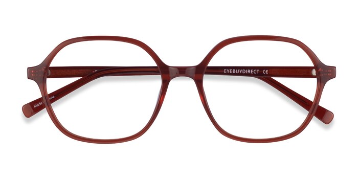 Terracotta Red Pigment -  Acetate Eyeglasses