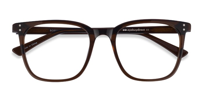 Clear Brown Boreal -  Acetate Eyeglasses