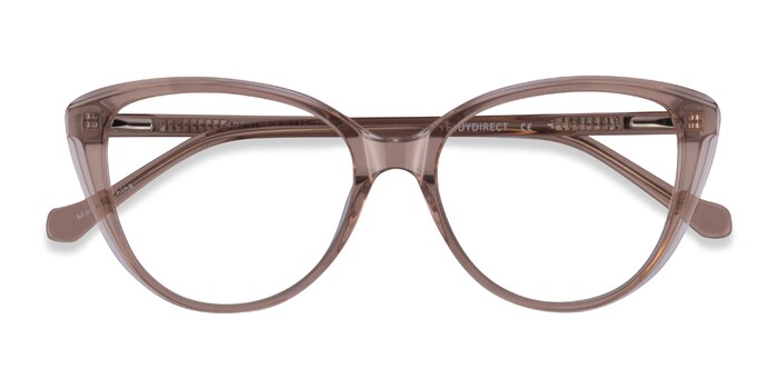 Clear Brown Destin -  Acetate Eyeglasses