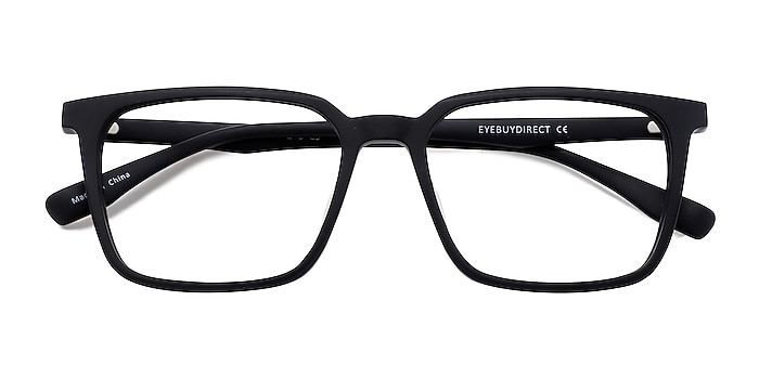 Matte Black Basic -  Geek Acetate Eyeglasses