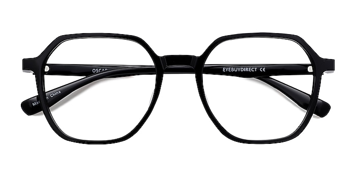 Black Oscar -  Geek Acetate Eyeglasses