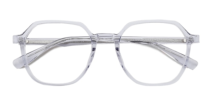Clear Oscar -  Geek Acetate Eyeglasses