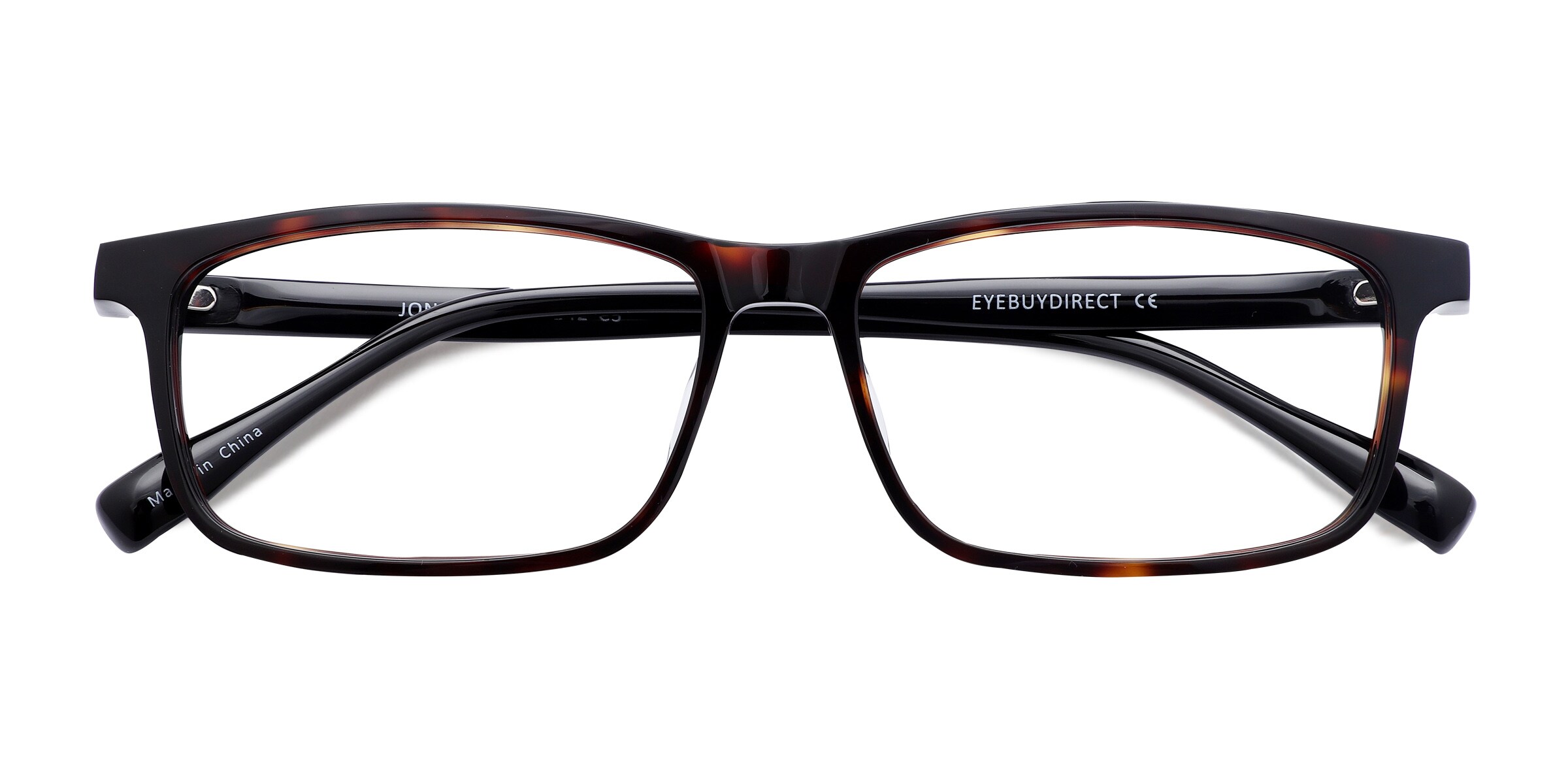 Jonas Rectangle Matte Gray Full Rim Eyeglasses | Eyebuydirect