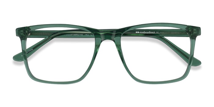 Clear Green Francisco -  Acetate Eyeglasses