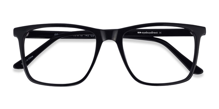 Black Francisco -  Acetate Eyeglasses