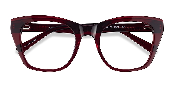 Burgundy Cassie -  Acetate Eyeglasses