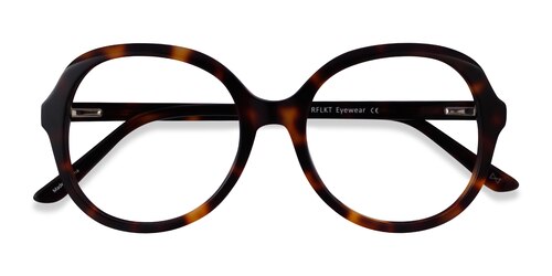 Female S Round Tortoise Acetate,Eco Friendly Prescription Eyeglasses - Eyebuydirect S Florescence