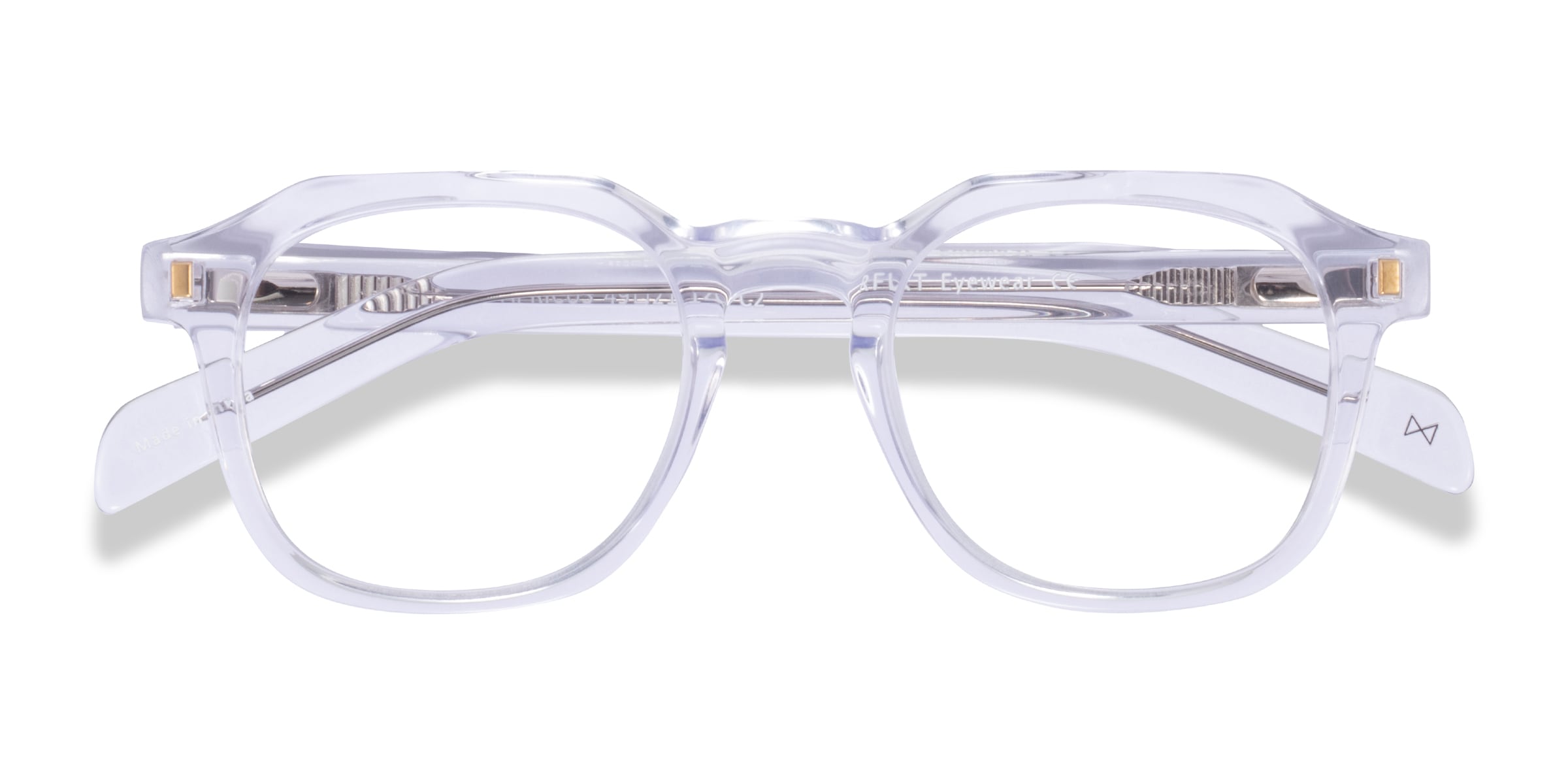 Apricus Square Clear Full Rim Eyeglasses |