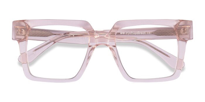 Clear Pink Granada -  Acetate Eyeglasses