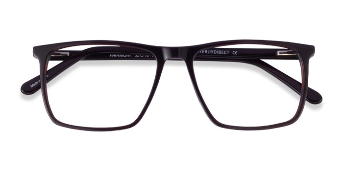 Dark Brown Fairmont -  Acetate Eyeglasses