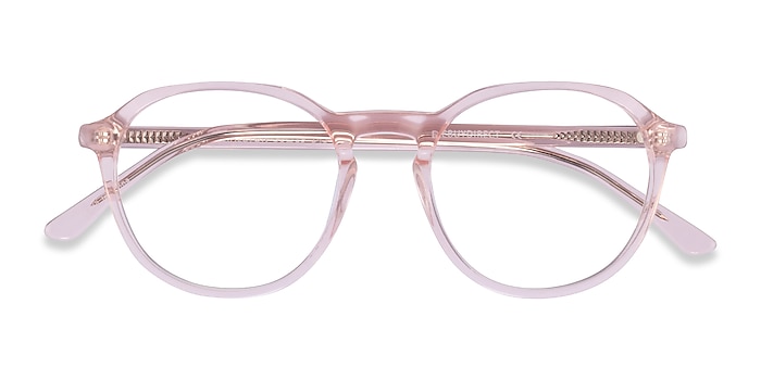 Clear Pink Halcyon -  Acetate Eyeglasses