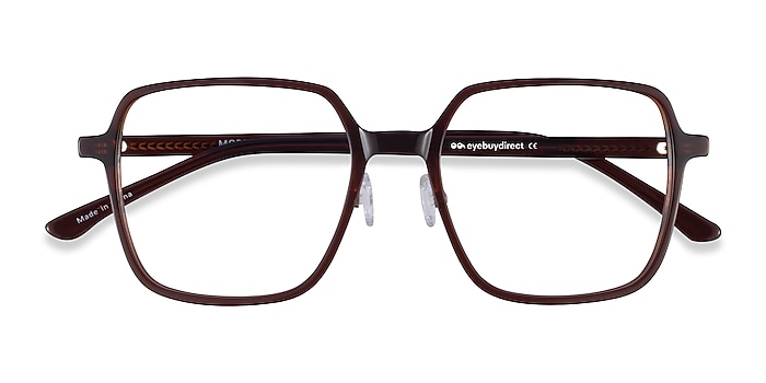 Dark Brown Modern -  Acetate Eyeglasses