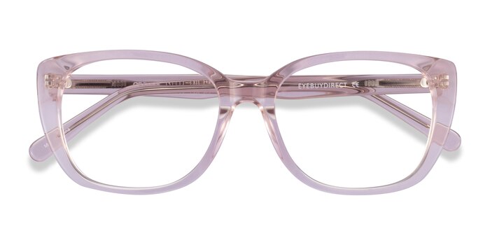 Clear Pink Odessa -  Acetate Eyeglasses