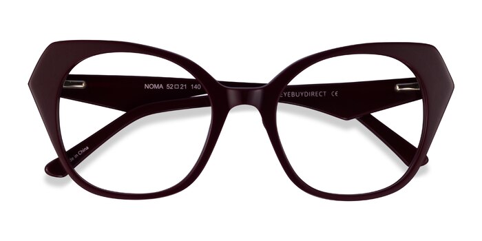 Burgundy Noma -  Acetate Eyeglasses