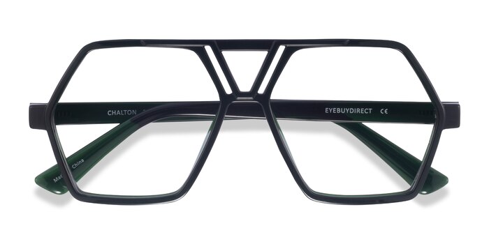Green Chalton -  Plastic Eyeglasses