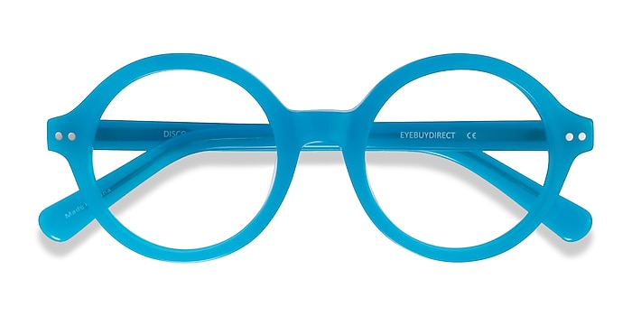 Turquoise Disco -  Acetate Eyeglasses