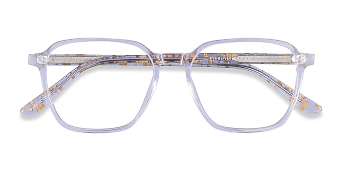 Clear Gold Stage -  Acetate Eyeglasses