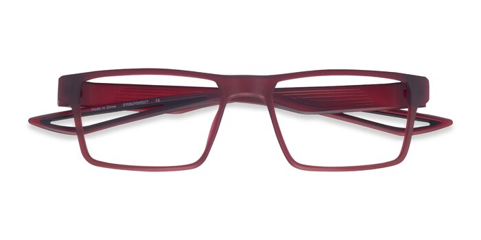 Matte Red Icarus -  Plastic Eyeglasses