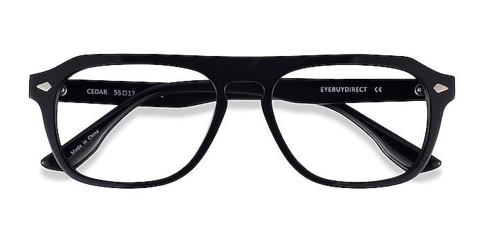 Black Cedar -  Acetate Eyeglasses