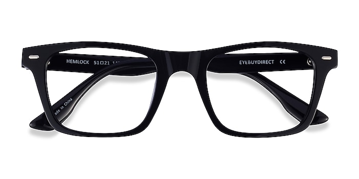 Black Hemlock -  Acetate Eyeglasses