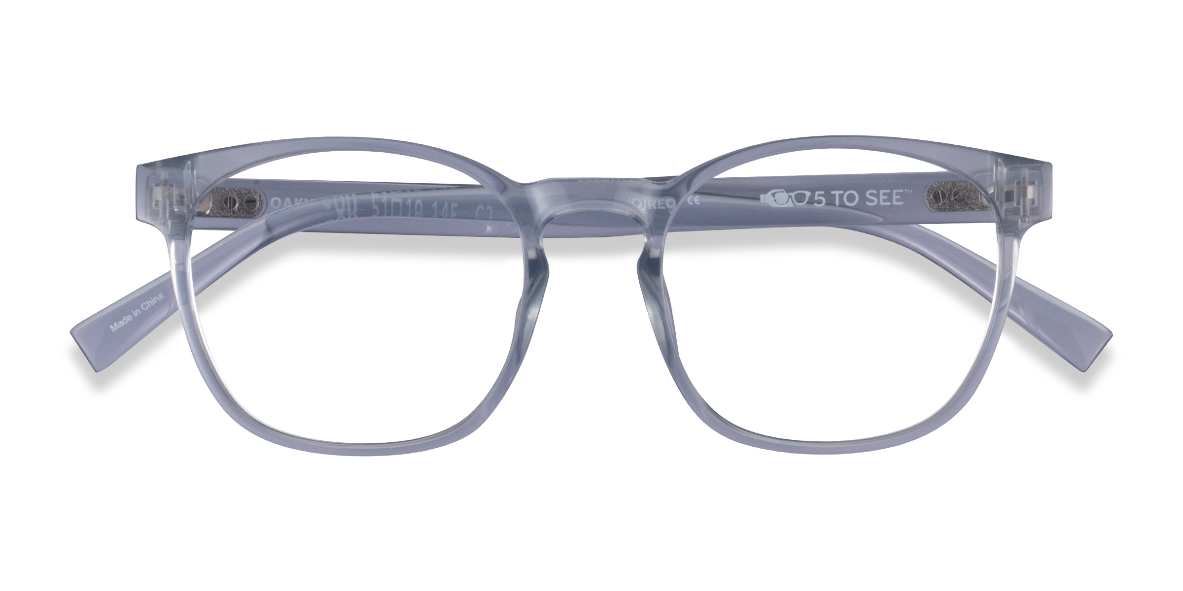 Unisex s squareEco Friendly,Plastic Prescription eyeglasses - Eyebuydirect s Oakwood