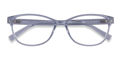 Female S Horn Clear Eco Friendly,Plastic Prescription Eyeglasses - Eyebuydirect S Juniper