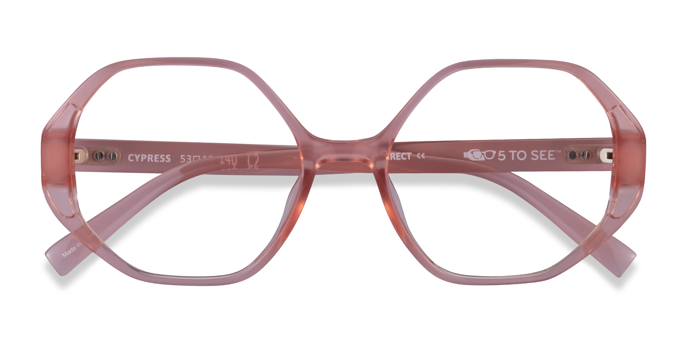 Female s geometricEco Friendly,Plastic Prescription eyeglasses - Eyebuydirect s Cypress