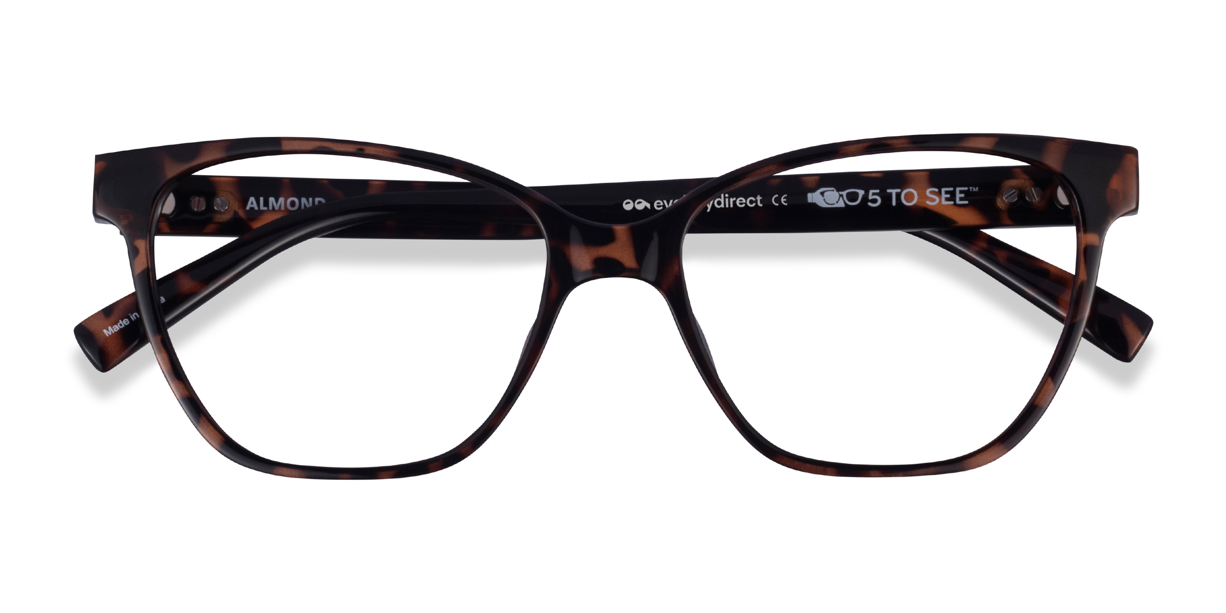 Female s hornEco Friendly,Plastic Prescription eyeglasses - Eyebuydirect s Almond